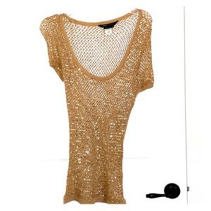 BCBG sequined shirt